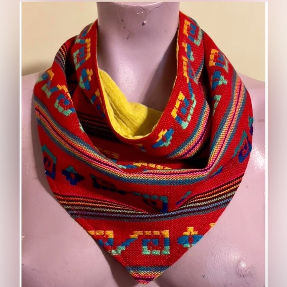 Colorful Patterned Bandana - Picture 3 of 5